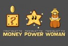 Money Power Woman – Super Mario Brothers T-Shirt